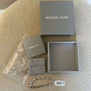 Michael Kors Mercer Link Precious Metal Beacelet
